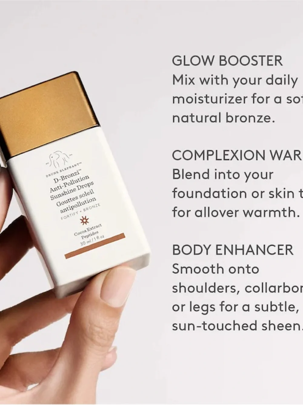 Drunk Elephant - D-Bronzi Anti-Pollution Sunshine Drops - 30ml/1fl oz